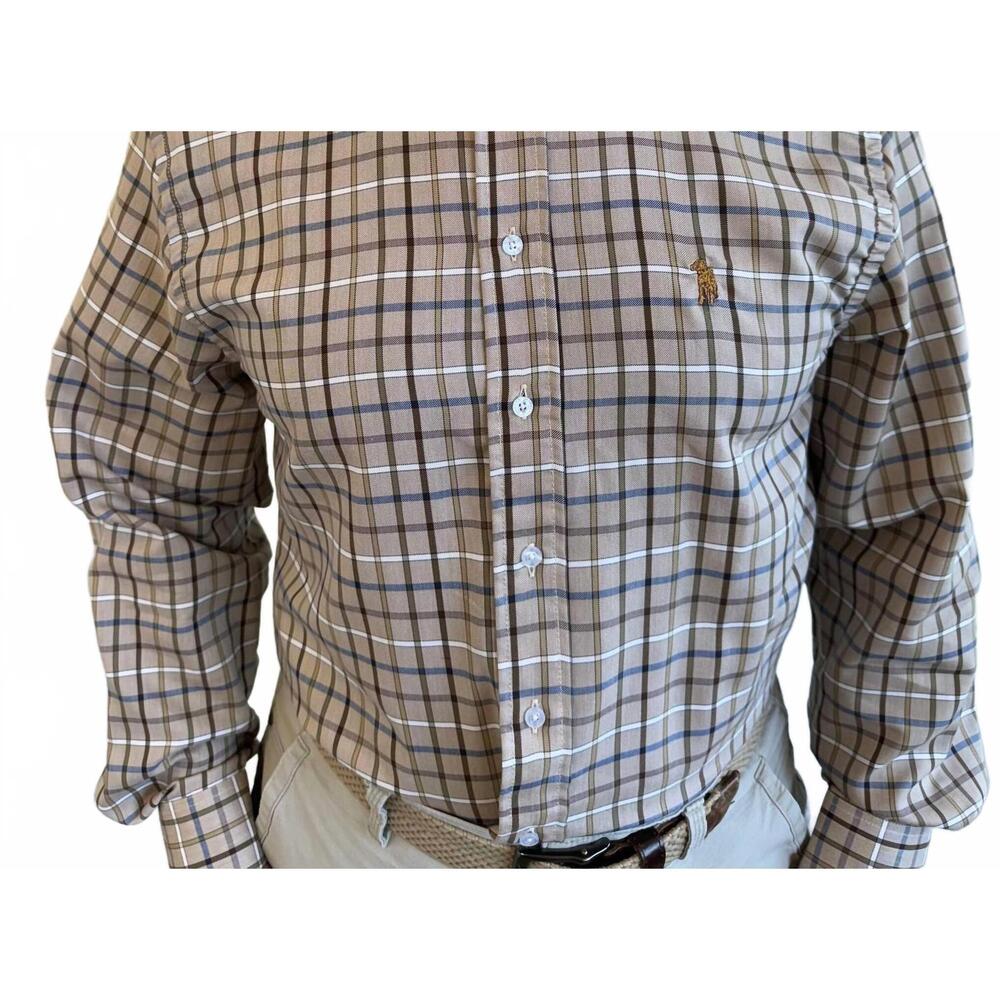 NEW SOUTHERN CASANOVA button down long sleeve shirt in hardwood check